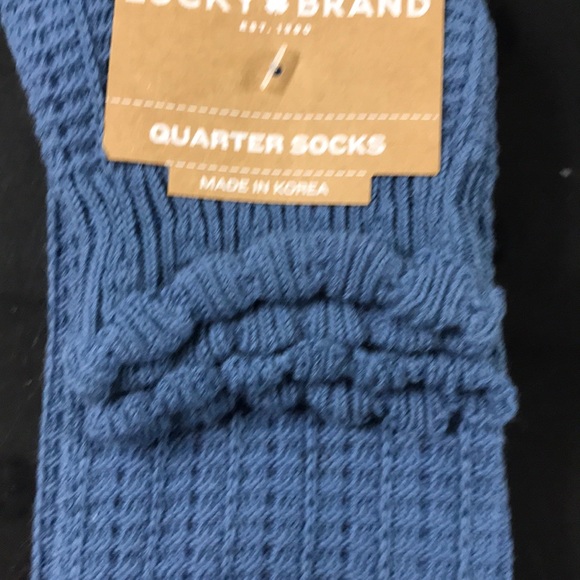 Lucky Brand quarter socks 2 pair women’s NWT - Picture 4 of 5